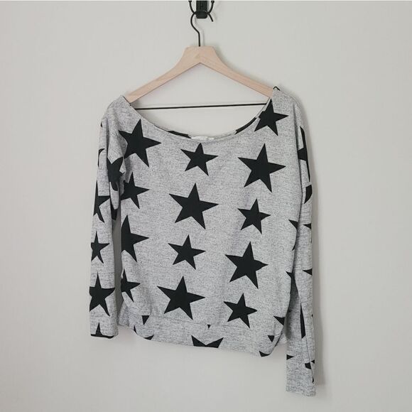 Bailey's Blossoms Mommy & Me Black & Grey Off Shoulder Sweaters Size Extra Small - Picture 4 of 6